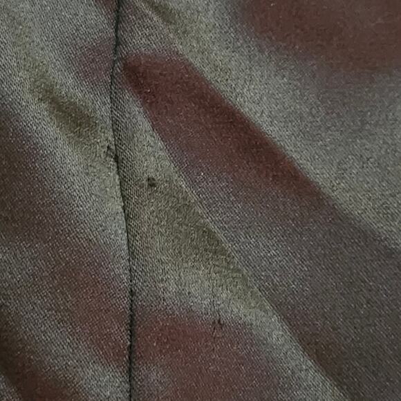 Retro Black Satin Varsity Jacket Size Small - Picture 4 of 8